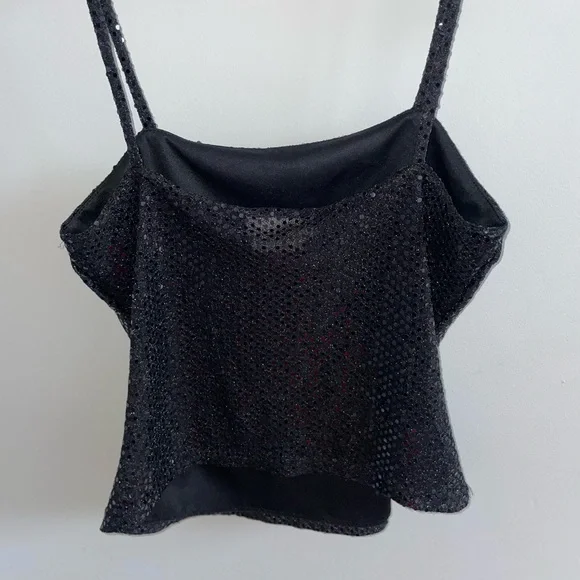 Sequin Crop Top | 🪩 - Picture 3 of 12